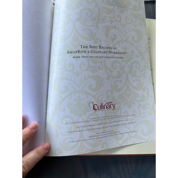 The Best Recipes of Shoprite's Culinary Workshop Hardcover Cookbook Pre-Loved - Picture 5 of 7